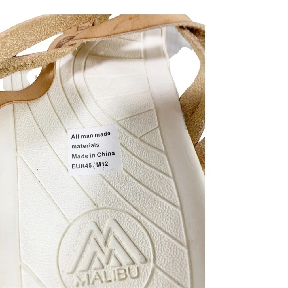 Malibu Riviera Sandals Size 12